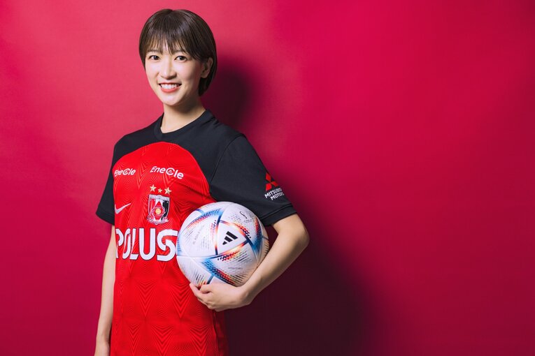 「選手紹介ポートレート風に撮りましょう！」とリクエストすると……　©Kiichi Matsumoto