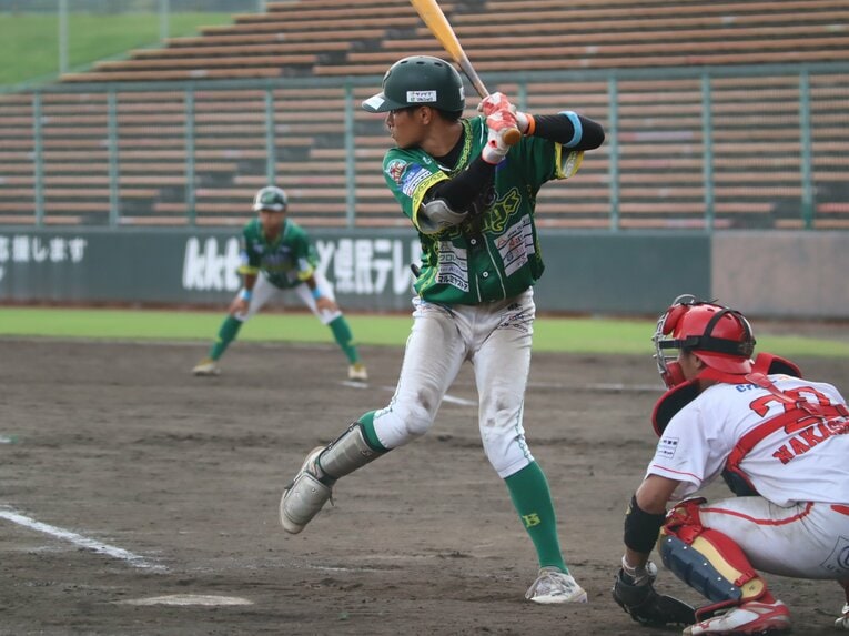 廣澤のバッティングフォーム