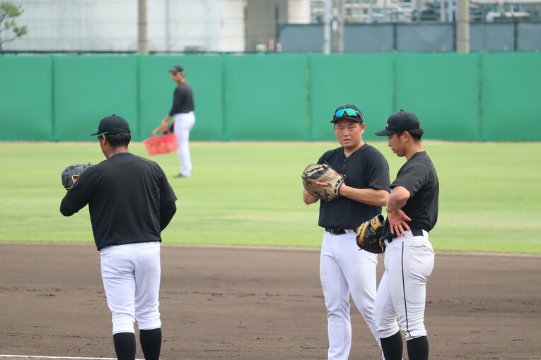 現在の二橋さん。今季から三菱重工East→Westに移籍し、30歳となったいまも現役を続けている　©Genki Taguchi