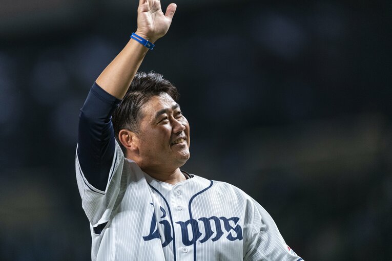 2021年12月の引退セレモニー　©Takuya Sugiyama