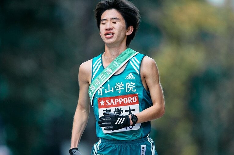 青学大・中倉啓敦 ／ photograph by Yuki Suenaga