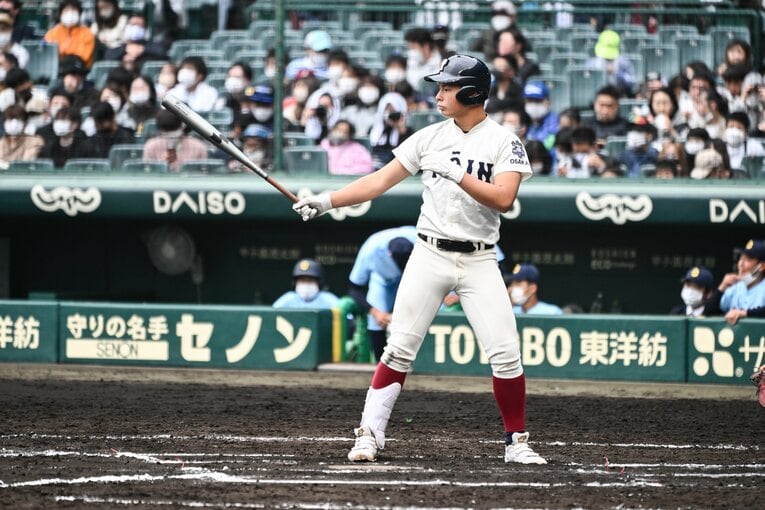大阪桐蔭の4番・丸山一喜　©Nanae Suzuki