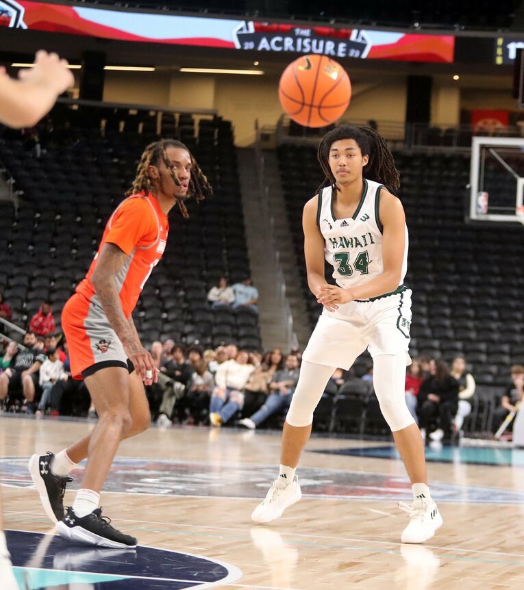 現在はハワイ大学に在籍中（2023年撮影）©︎Sipa USA/JIJI PRESS