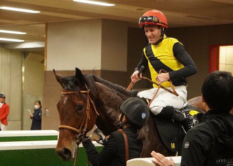 ヒヤシンスSでのカフェファラオ　(C)Satoshi Hiramatsu