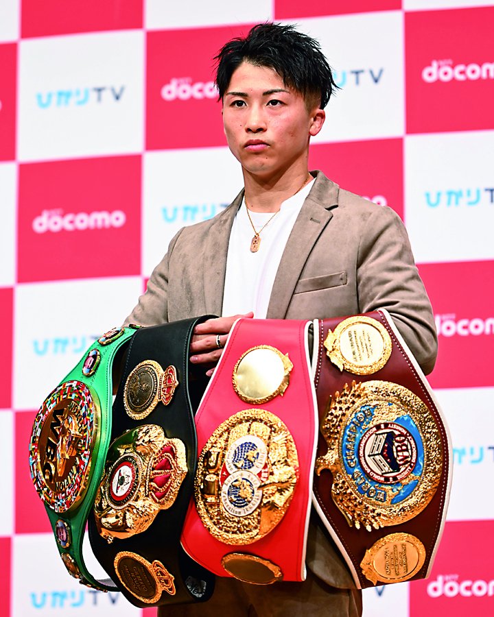 目指すは2階級での4団体統一。井上尚弥は世界初の偉業に挑む 目指すは2階級での4団体統一。井上尚弥は世界初の偉業に挑む