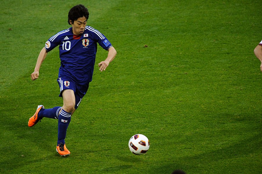 2011年アジア杯の香川真司　Takuya Sugiyama