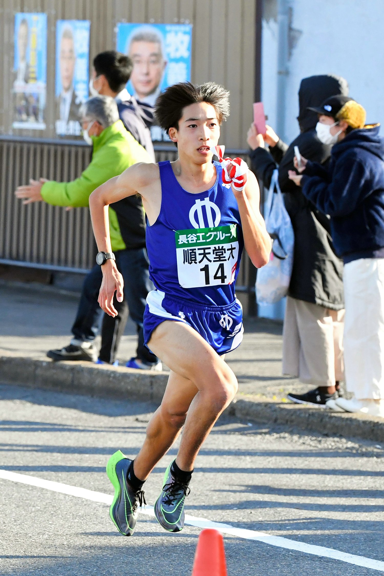 三浦龍司　©JIJI PRESS