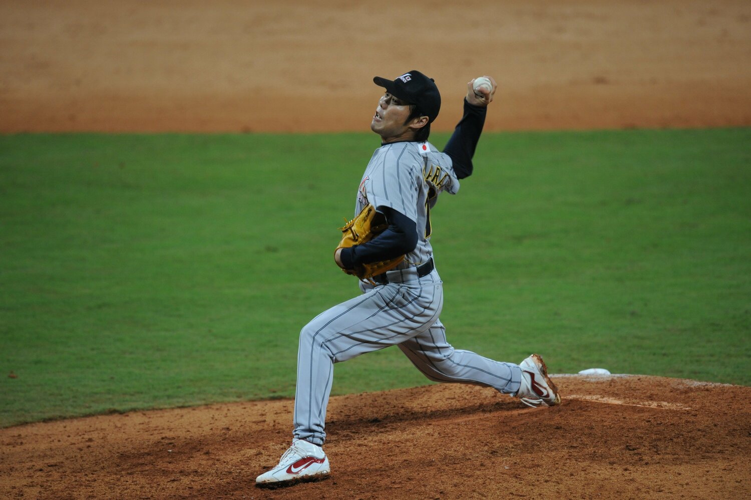 2008年北京五輪ではクローザーとして活躍した上原浩治 ©JMPA