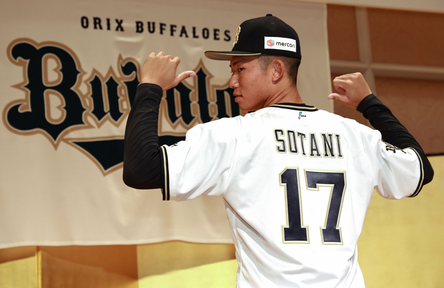 1年目から大きな期待を背負う曽谷　©︎JIJI PRESS