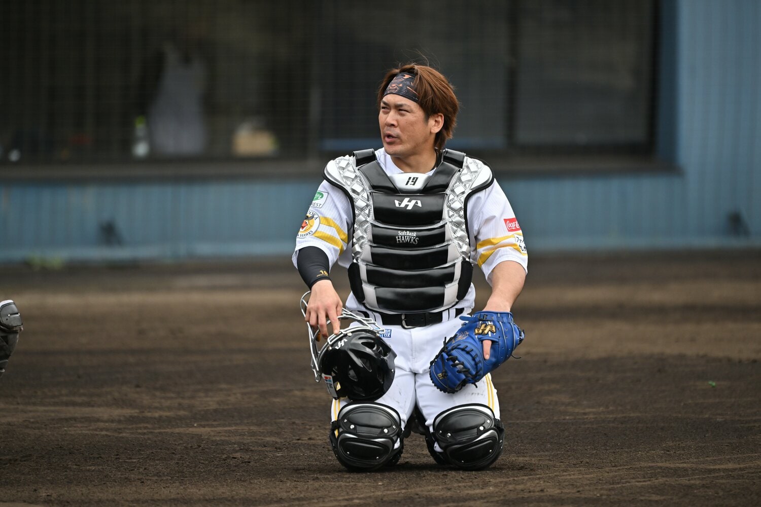 当時ソフトバンク所属だった甲斐が緑川さんに指導を依頼してきた ©Hideki Sugiyama