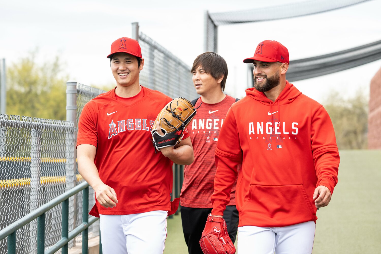 大谷と水原通訳とサンドバル　©Nanae Suzuki