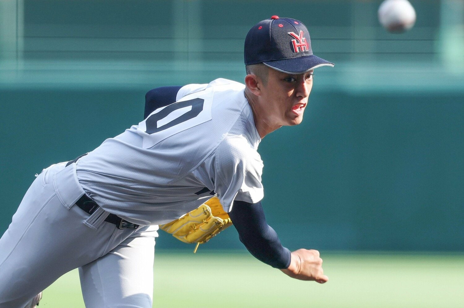 昨年は「もう投げられません」「きついです」だったのに…甲子園“優勝候補の筆頭”で2年生エースが“激変のワケ”は？ 監督も「成長している」＜Number Web＞ photograph by JIJI PRESS