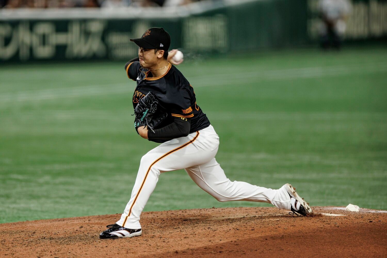 巨人のリリーフ陣を支える船迫　©Kiichi Matsumoto