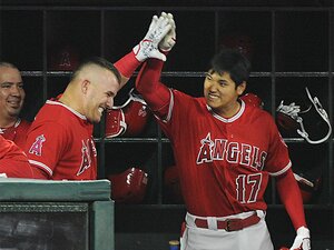 1番大谷翔平と2番トラウト。2人の至宝を生かすための提案。