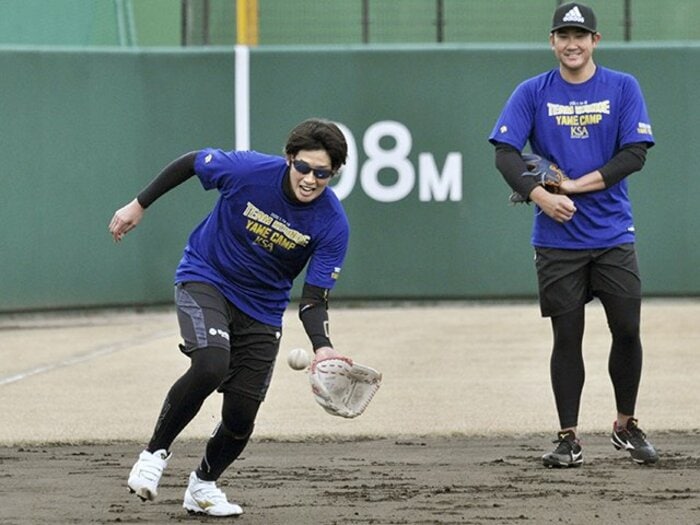上野由岐子から菅野智之への言葉。「大事な悩みだけど大した事ないよ」<Number Web> photograph by Kyodo News