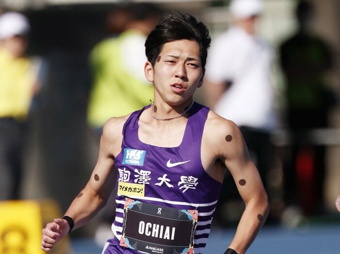 「最大の目標は、ロス五輪で…」落合晃が800mで世界と勝負するためにあえて狙う“別種目”とは「1500mのスピード、スタミナ、持久力を活かす」＜Number Web＞ photograph by JIJI PRESS