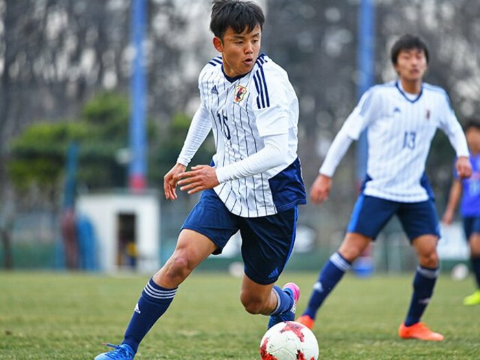15歳の久保建英、U-20の中心になる。飛び級懐疑説を封じる完璧なゴール。<Number Web> photograph by AFLO