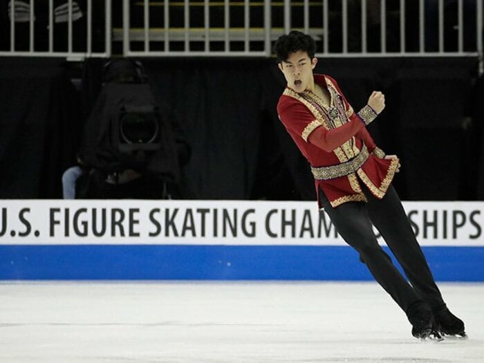 17歳ネイサン・チェン、新記録で全米選手権初タイトル。<Number Web> photograph by AFLO