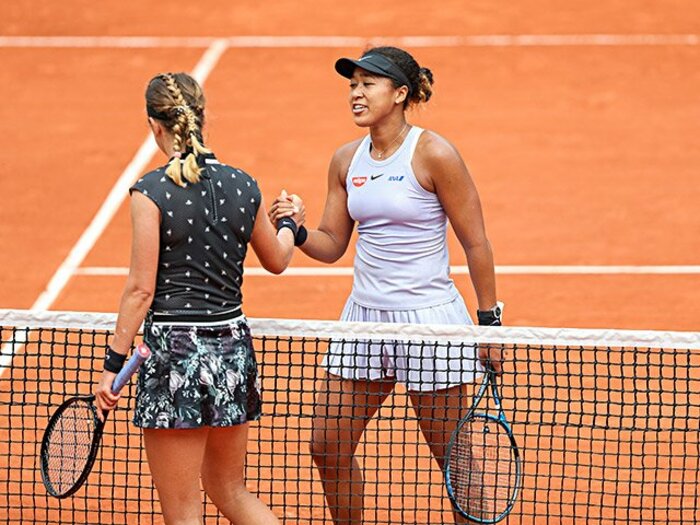 大坂なおみが元女王をねじ伏せた。2時間50分の熱戦に喝采は止まず。＜Number Web＞ photograph by AFLO