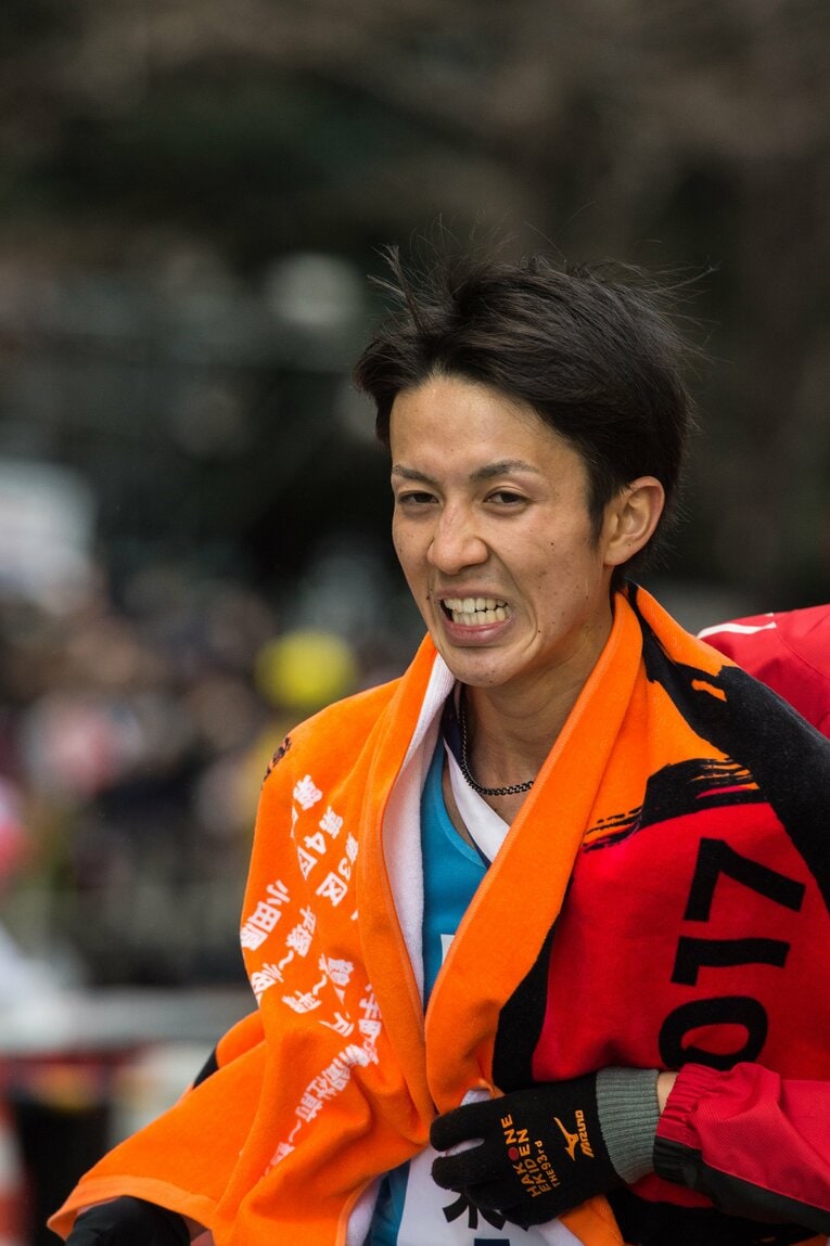 林竜之介（東海大）　第93回箱根駅伝 ／ photograph by Nanae Suzuki