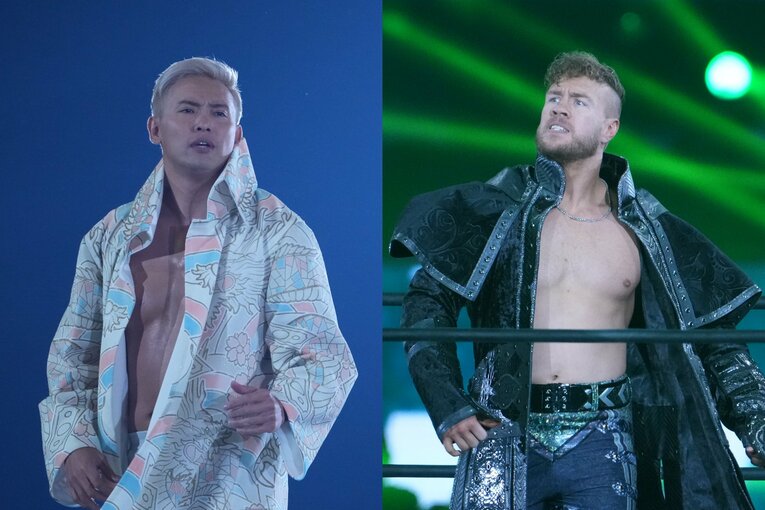 新日本プロレスを去ったオカダ・カズチカとウィル・オスプレイ　©Masashi Hara