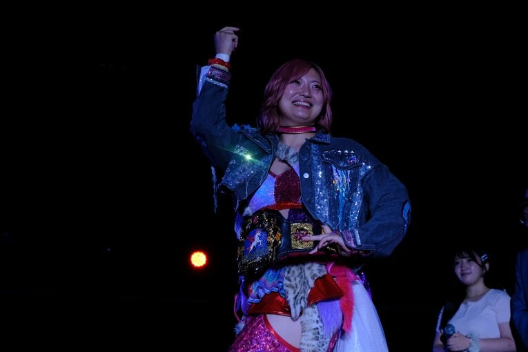 マリーゴールドの人気女子レスラー・後藤智香　©Norihiro Hashimoto