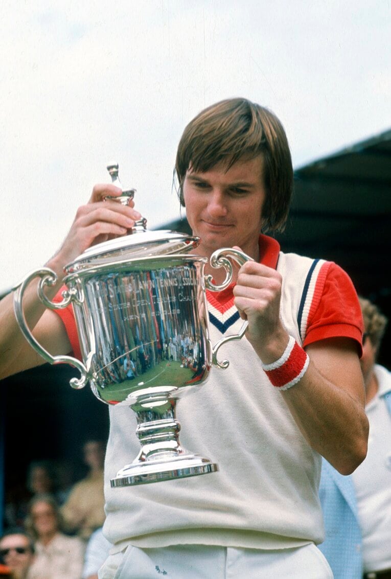 1974年、初優勝のコナーズ　©Getty Images