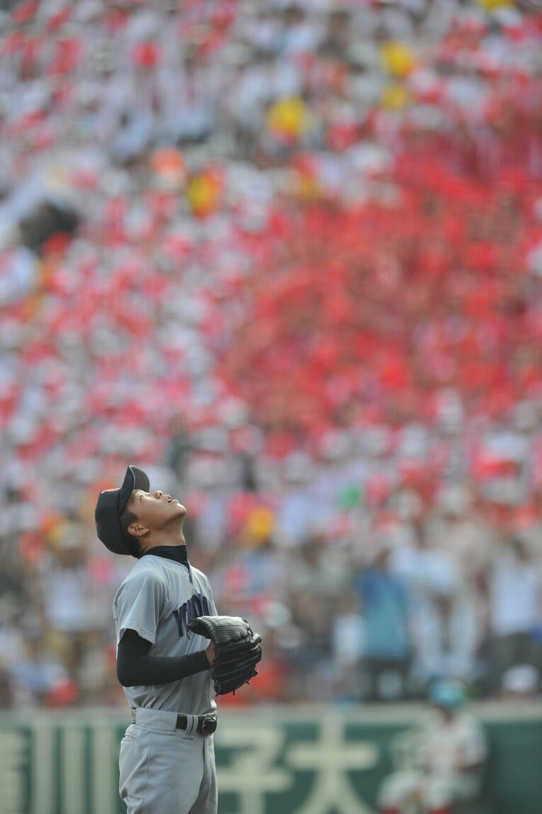 2011年甲子園。2年生エースの柳裕也　©Hideki Sugiyama