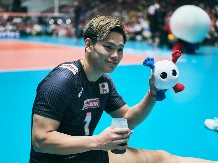 西田有志（パリ五輪予選トルコ戦）©︎Yuki Suenaga