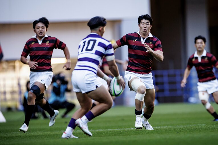 FB矢崎由高（早大2年）©︎Kiichi Matsumoto