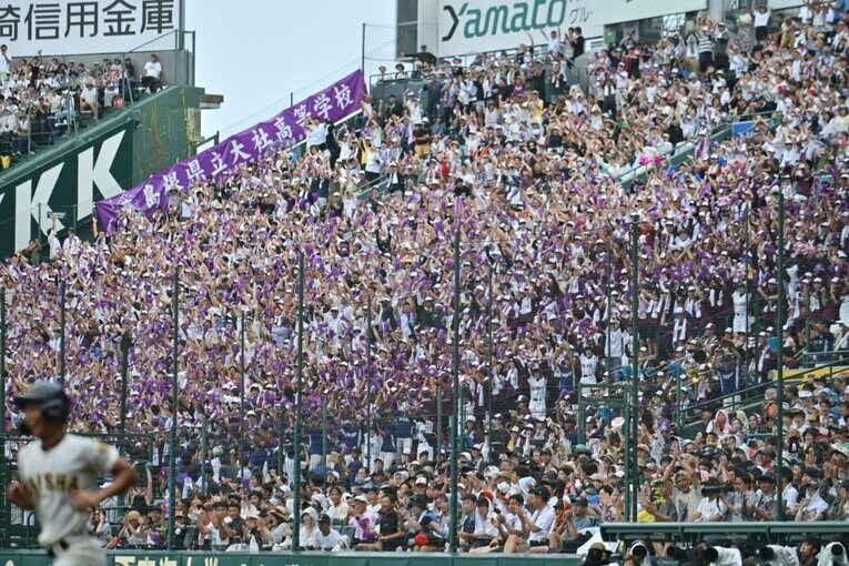 【激闘甲子園の記憶】大社高校、神村学園戦での大応援と奮闘　©Hideki Sugiyama