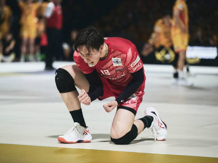 高橋藍（サントリーサンバーズ大阪）　©︎Yuki Suenaga