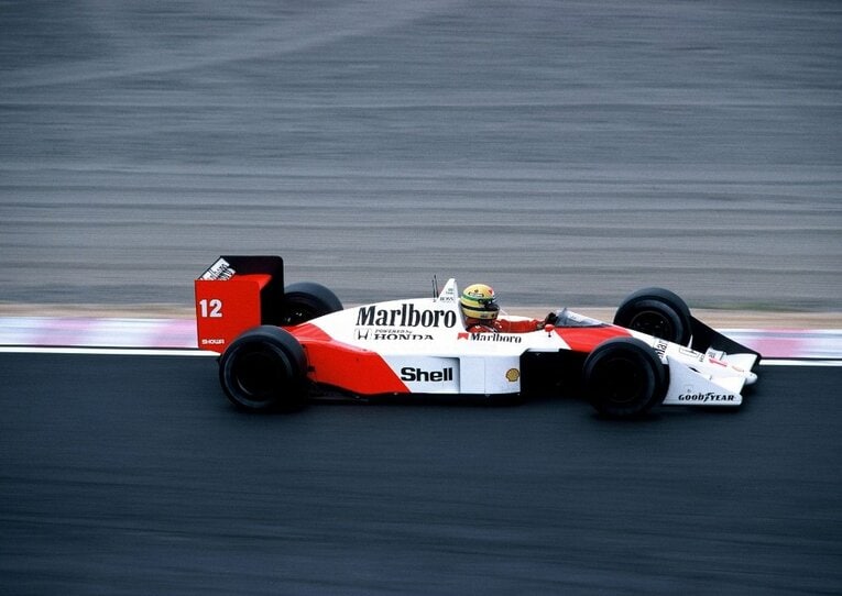 特選写真で振り返る、音速の貴公子アイルトン・セナ。(40) ／ photograph by Sports Graphic Number