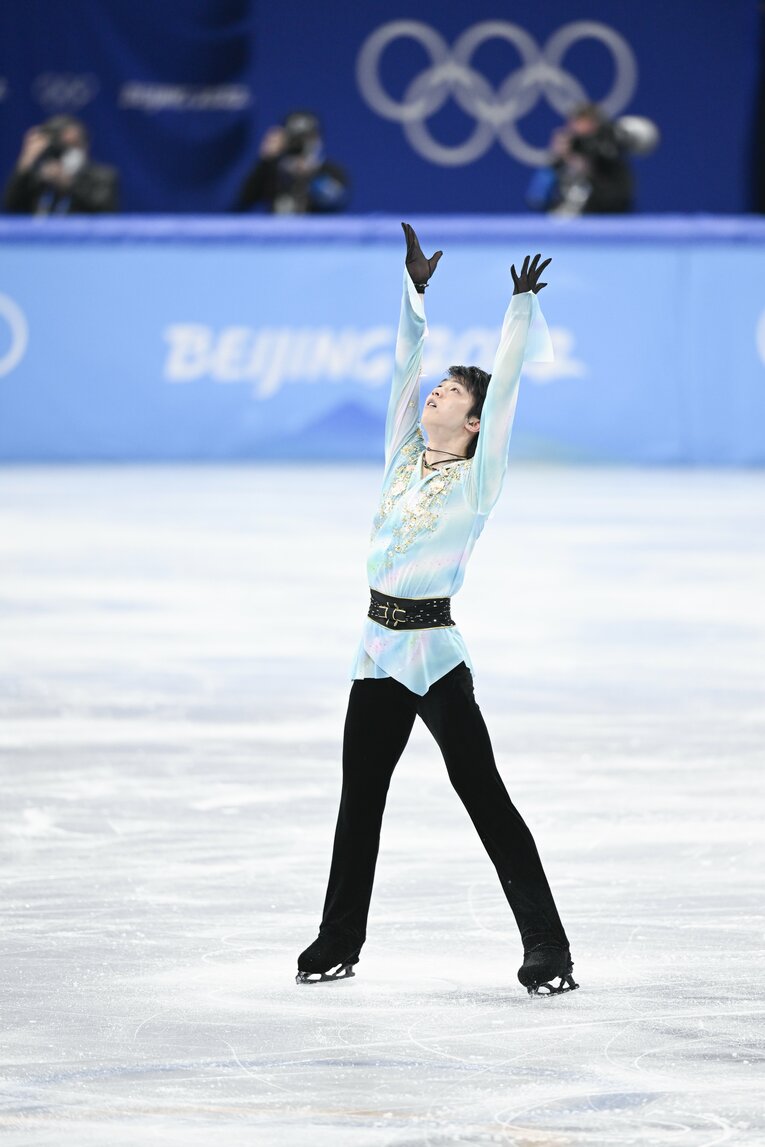 北京五輪フリー『天と地と』　©Asami Enomoto/JMPA