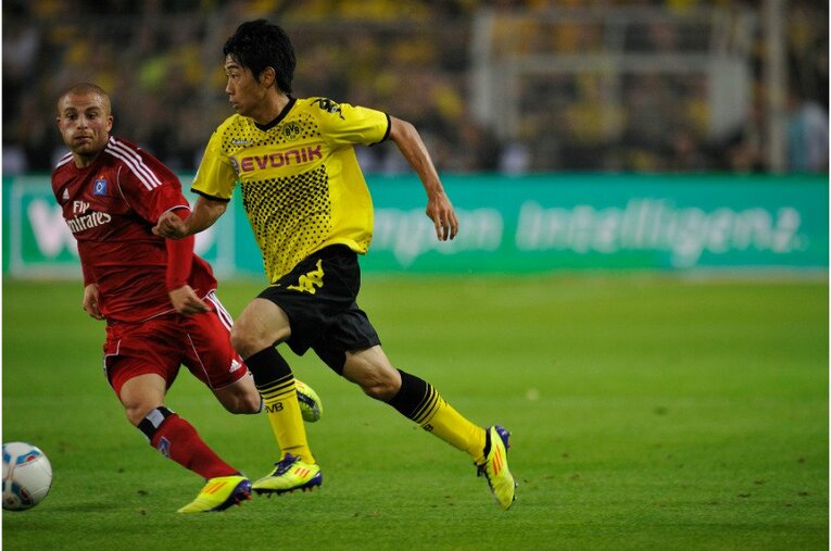 ドルトムント時代の香川真司©Takuya Sugiyama
