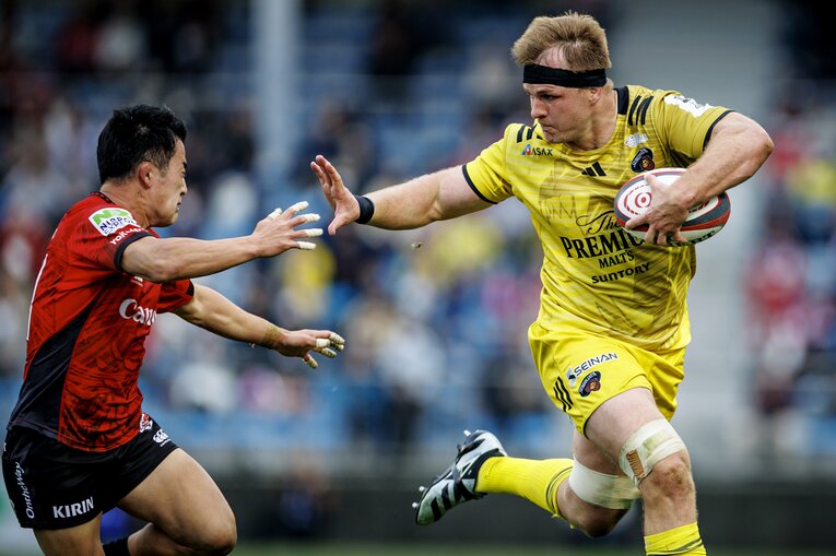 元オールブラックスのサム・ケインもサンゴリアス所属だが、人数制限のある「カテC」だ　©Kiichi Matsumoto