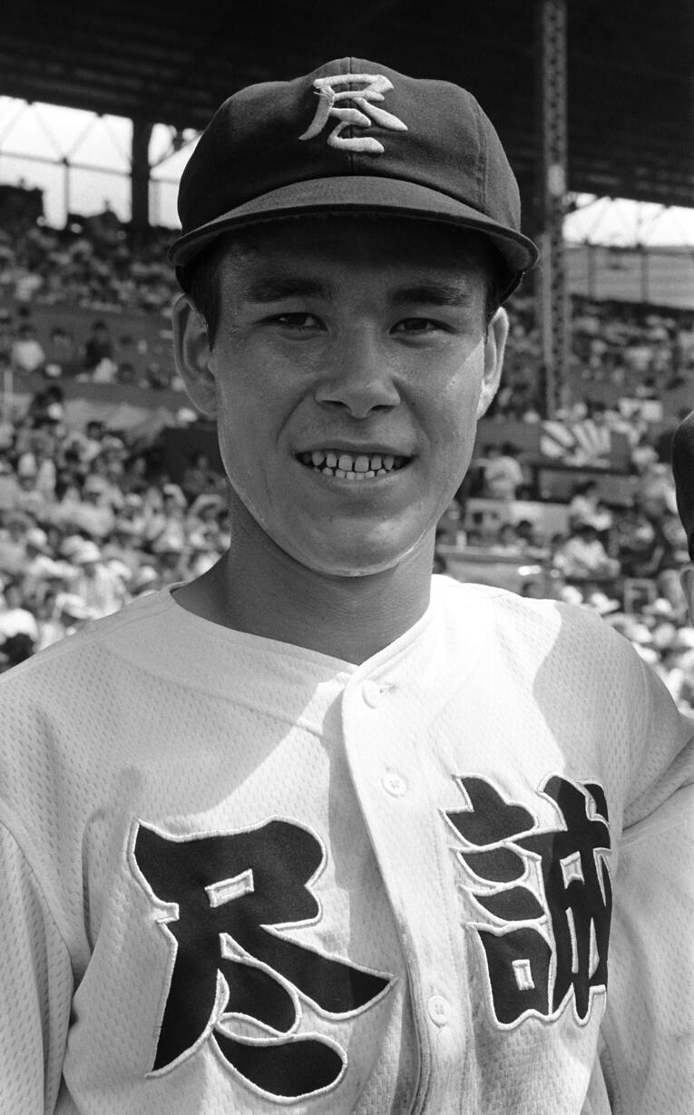 尽誠学園時代の伊良部秀輝18歳　©JIJI PRESS