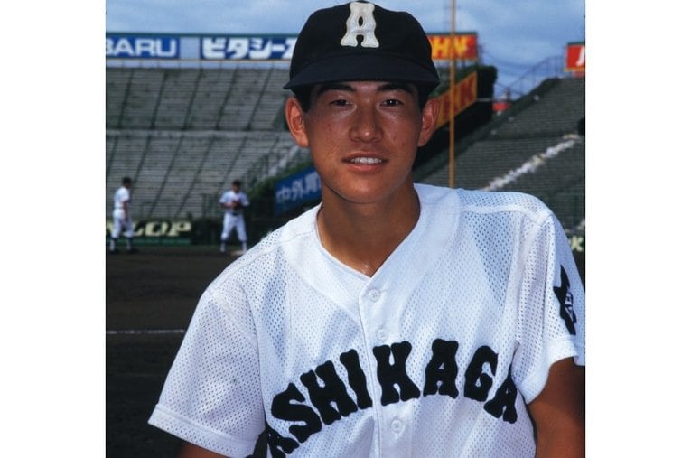 石井琢朗／足利工 ／ photograph by Katsuro Okazawa／AFLO