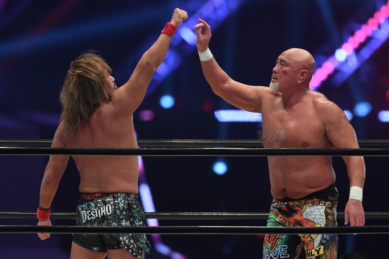 内藤哲也が対戦相手を務めた武藤敬司の引退試合