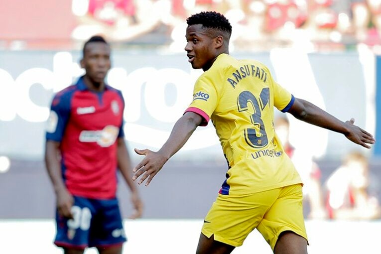 メッシよりも、久保建英よりも速く。バルサが驚いた16歳ファティの軌跡。(3)