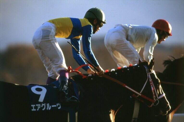 97年ジャパンC、エアグルーヴ　©Takuya Sugiyama