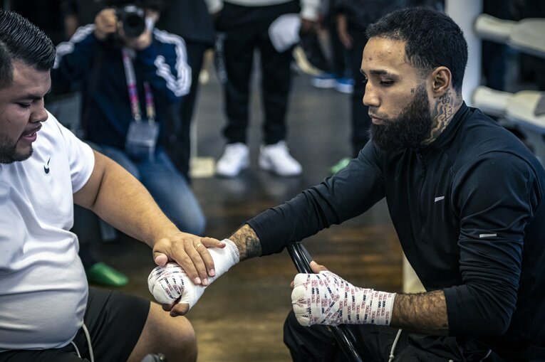 ルイス・ネリ 公開練習　©︎Takuya Sugiyama