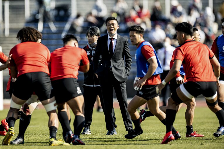 キヤノンイーグルスを率いる沢木敬介監督。先日はサンウルブズのコーチングコーディネーターを務めた　©︎Kiichi Matsumoto