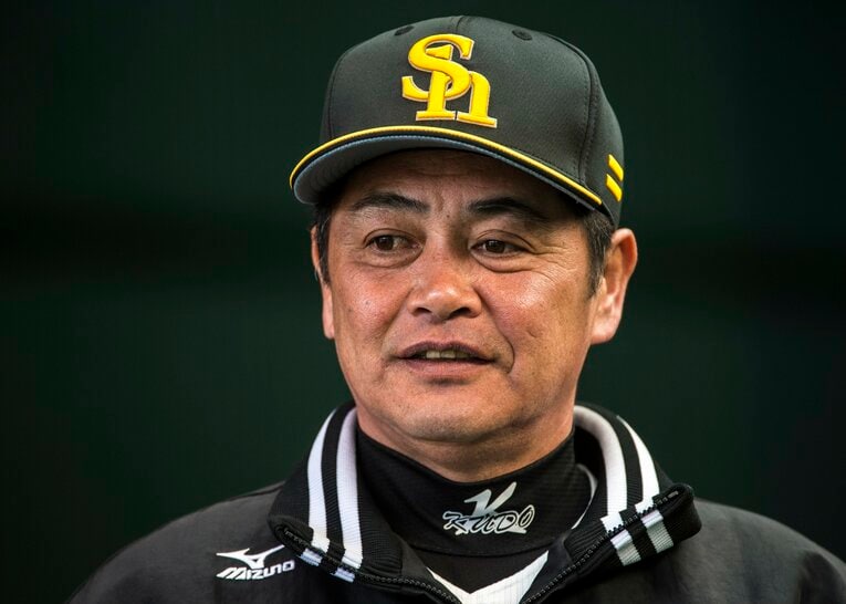 工藤公康／2006年に巨人から横浜へ（門倉健の人的補償）※写真はソフトバンク監督時代　©Takuya Sugiyama