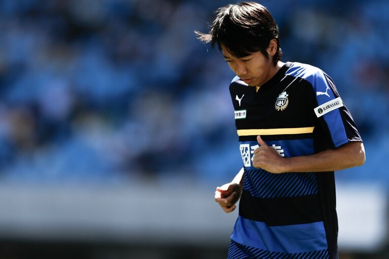 現役時代の中村憲剛　©Sports Graphic Number