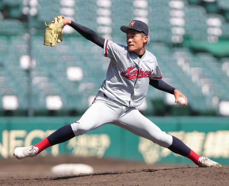 昨年DeNAから4位指名を受けた森下瑠大。来年以降の活躍に期待がかかる　©︎JIJI PRESS