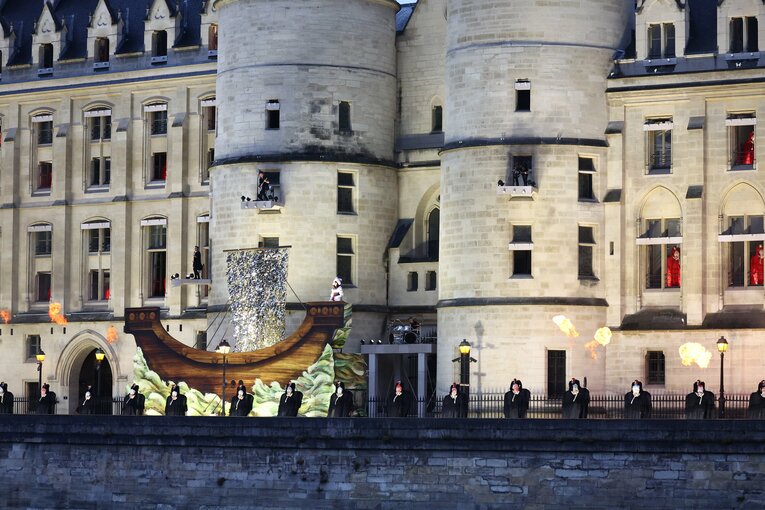 開会式の様子　©Ryosuke Menju/JMPA