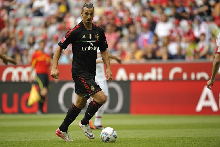 2011年のイブラ様　©Sports Graphic Number