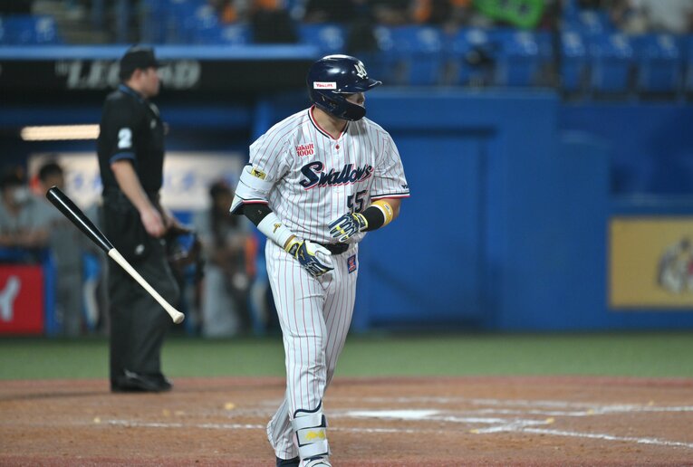 王貞治に並ぶ55号本塁打の瞬間からの確信歩き　©︎Hideki Sugiyama