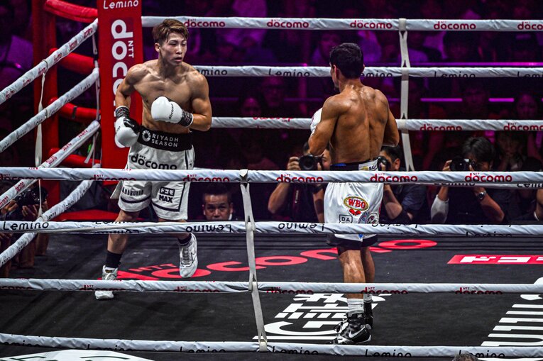 井上尚弥vs.ムロジョン・アフマダリエフ。9月14日、IGアリーナ　©Takuya Sugiyama